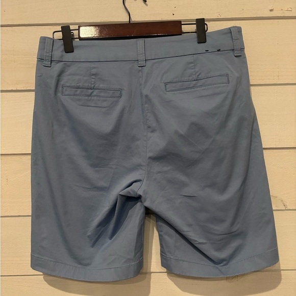 J. Crew Blue Shorts Tailored Cotton Blend - Picture 7 of 8